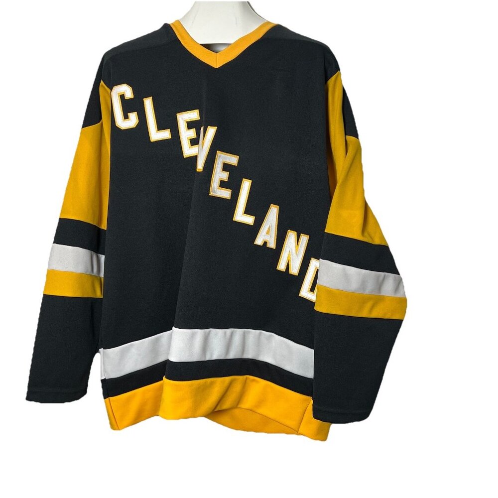 Daniel Gauthier Cleveland Lumberjacks Vintage L Jersey Retro 90's Minor League